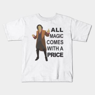 Rumple - All Magic - Black Text Kids T-Shirt